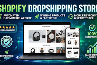 build a shopify dropshipping store with supplier integration