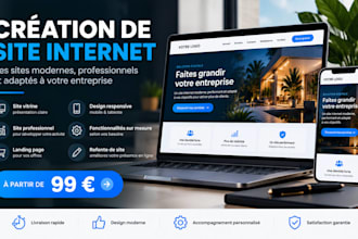 site internet professionnel et moderne pour votre entreprise
