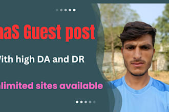 provide saas guest post backlinks