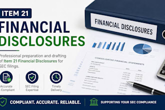 review and analyze your fdd item 21 financial disclosures for US legal liability