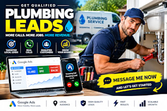usa plumbing leads plumber leads plumbing marketing google ads facebook ads
