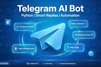 build a telegram bot with ai features for your business