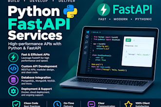 develop a python fastapi rest API