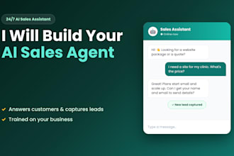 build an ai sales agent for your business