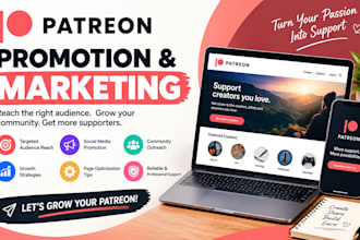 promote your patreon and attract paying subscribers