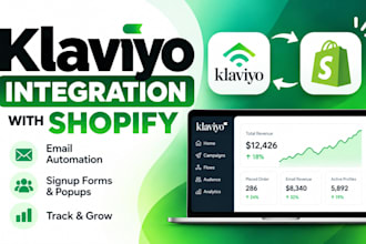 integrate klaviyo with shopify and set up email automation