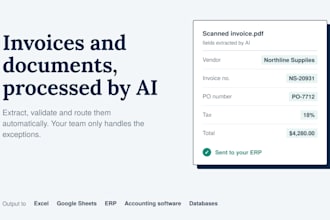 automate invoice and document processing with ai