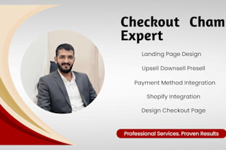 build and optimize checkout champ sales funnels with upsells
