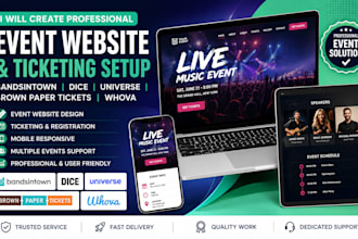 create bandsintown dice universe  brown paper tickets whova event website