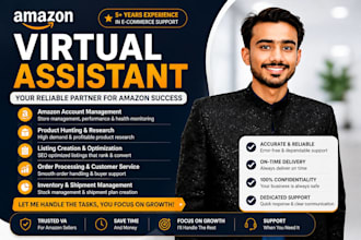 be your amazon virtual assistant for store management