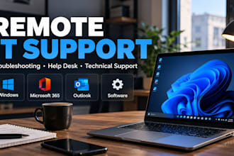 provide remote IT support and help desk troubleshooting
