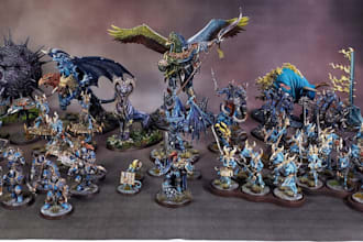 3d print and paint tabletop miniature painting dnd rpg warhammer stl resin print