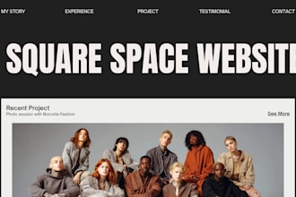 build squarespace website squarespace website redesign squarespace development