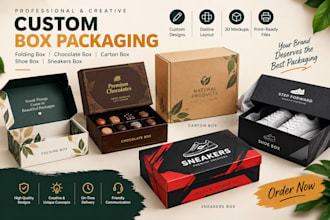 design folding box, chocolate box, carton box, shoe box and sneakers box