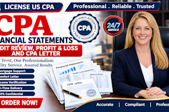 prepare, CPA letter on CPA letterhead for income verification mortgage