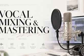 mix and master your vocals professionally