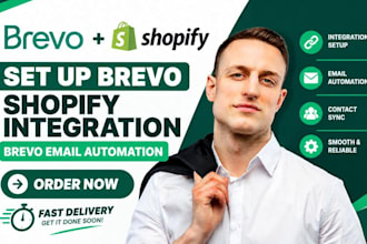 set up brevo shopify integration brevo email automation