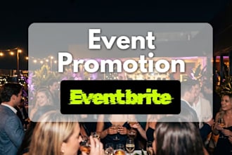 promote eventbrite event with targeted ads, event promotion