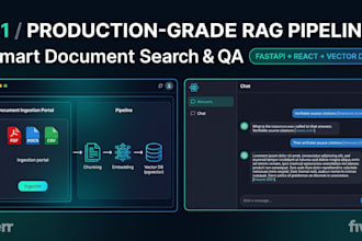 build rag pipelines and ai agents with fastapi and react