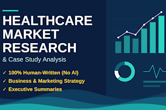 write your medical marketing research and case study analysis