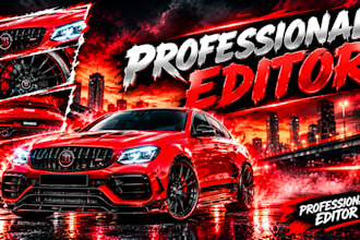 do cinematic car video editing and brand promo ads