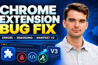 fix chrome extention bugs, resolve errors and upgrade old code to manifest v3