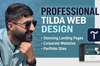design or redesign a professional tilda website