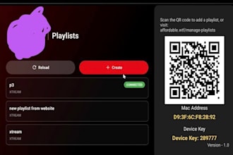 develop ibo player app with web panel for android, ios, lg smart tv fast