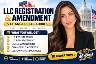 reinstate your US llc, file annual report and restore good standing