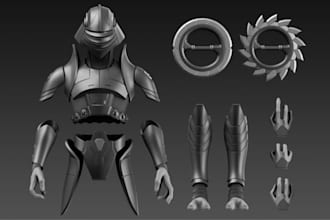 model 3d action figure statue,printable articulated figure,toys and collectibles