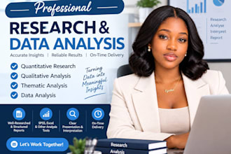 do quantitative research, qualitative analysis, thematic analysis, data analysis