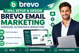 setup your brevo email markerting brevo landing page brevo automation workflow