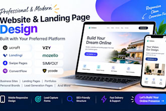 design ucraft landingi swipe pages convertflow vzy mozello simvoly ycode website