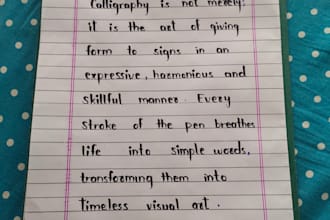 do elegant calligraphy and handwriting using cut marker