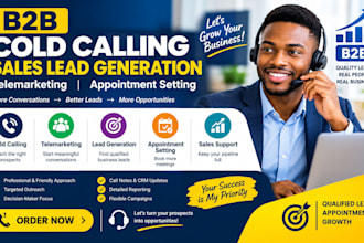 do b2b cold calling sales lead telemarketing appointment setting leadgeneration