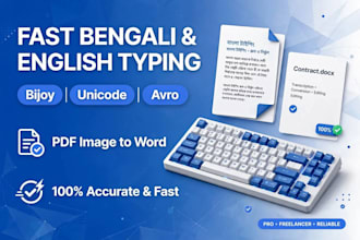 do bengali and english typing