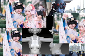 make custom 3d cosplay creation