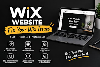 fix wix mobile screen, wix studio update website, fix layout