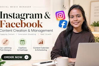 manage your instagram and facebook content