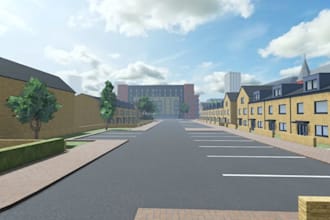create mid poly custom roblox game map simulator roleplay city game environment