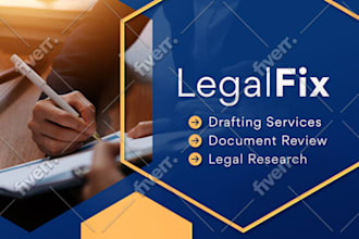 review and draft non disclosure agreement and contracts