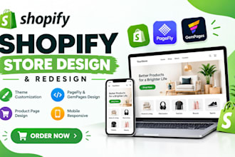 build a high converting shopify dropshipping store with pagefly and gempages