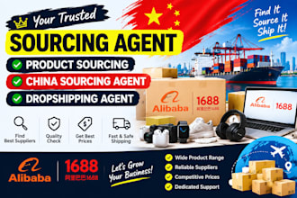 be reliable manufacturer verified  suppliers product sourcing agent 1688
