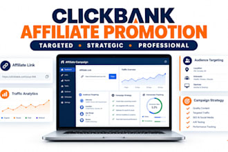 promote your clickbank affiliate link with targeted  marketing strategies