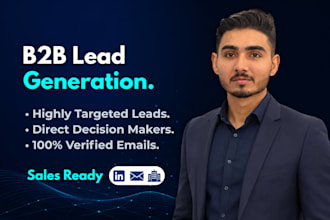 deliver targeted b2b lead generation and verified linkedin leads