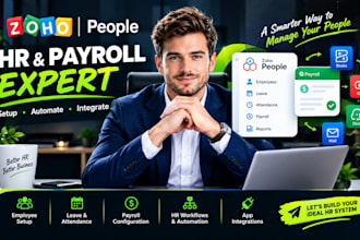be your zoho people and payroll expert