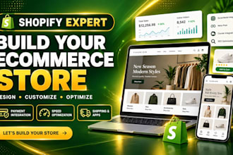 develop ecommerce store for shopify