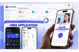 develop a custom payroll app with time tracking and employee management