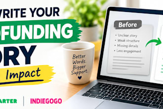 rewrite your gofundme or crowdfunding story for more impact