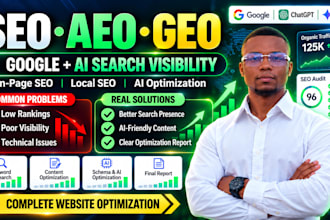do website SEO, aeo, GEO and ai search optimization for google